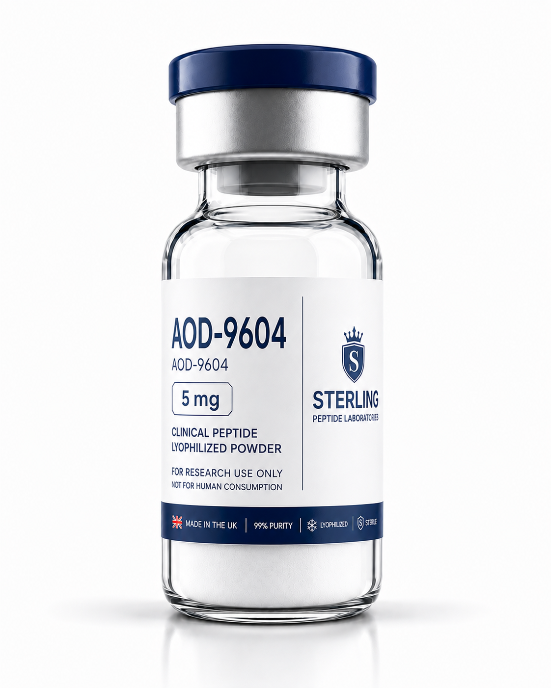 Sterling AOD-9604 vial