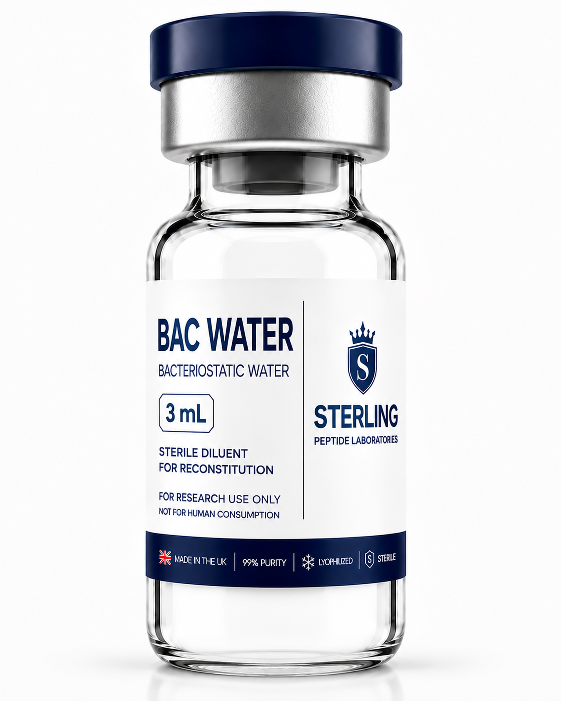 Sterling Bacteriostatic Water vial