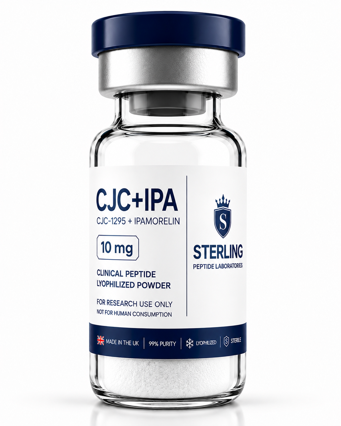 Sterling CJC-1295 + Ipamorelin vial